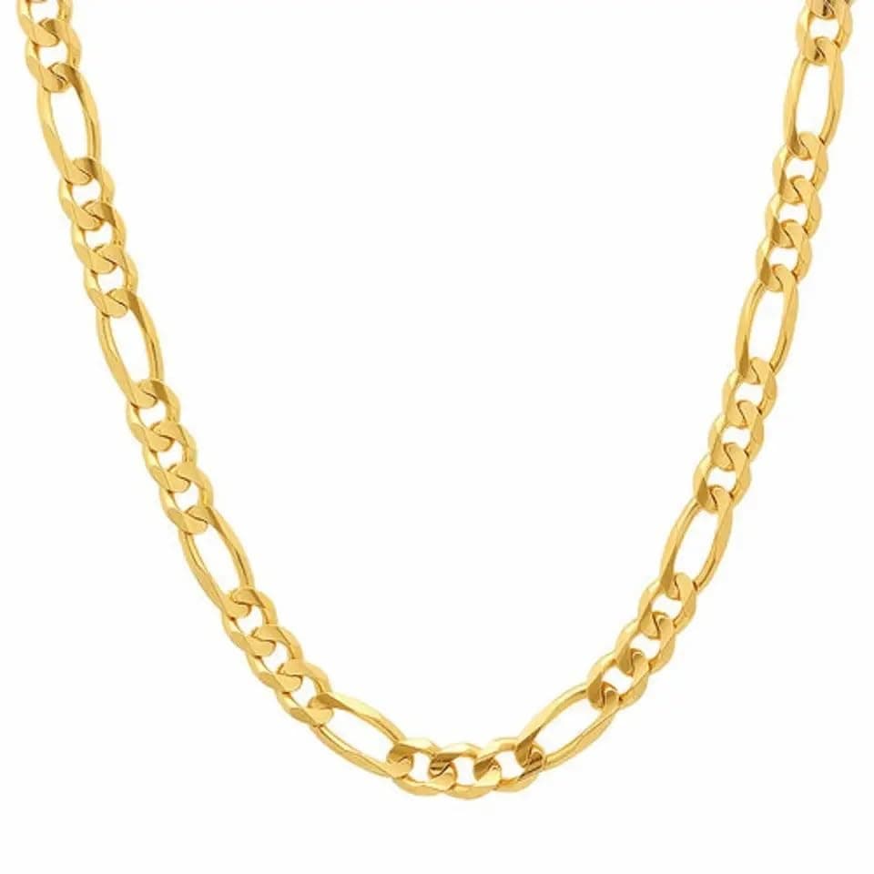 MEENAZ gold chain for men necklace for men chains for men neck chain for men chain for boys men chain mens chain Stainless steel stylish long chains platinum Locket Pendant golden chain fashion-342