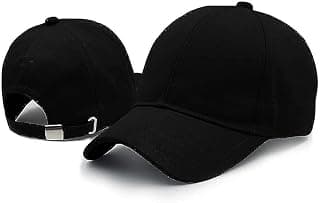 SELLORIA Acrylic Plain Baseball Sport Cap Men's Baseball Head Hat Stylish All Sports Caps With Adjustable Strap Pack Of 1