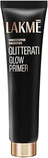 Lakme Unreal Glow Primer, infused with luminescent pearls, lightweight sheer texture, long-lasting makeup (30ml)