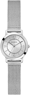 GUESS Round 28mm Silver Dial Analog Women Watch - GW0666L1