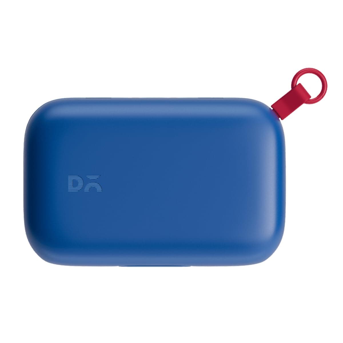 DailyObjects Electric Blue Park Tech Organiser | Travel Digital Accessories Storage Bag | Compact Travel Case for Camera Cables, Chargers, Memory Cards & Accessories | Durable & Stylish Storage Pouch