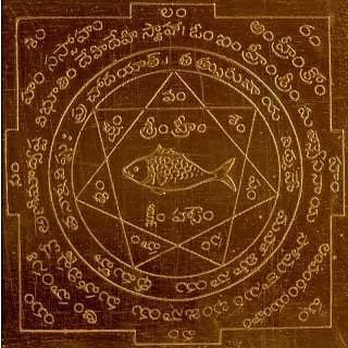 Pure Copper MATSYA YANTRAM for Home