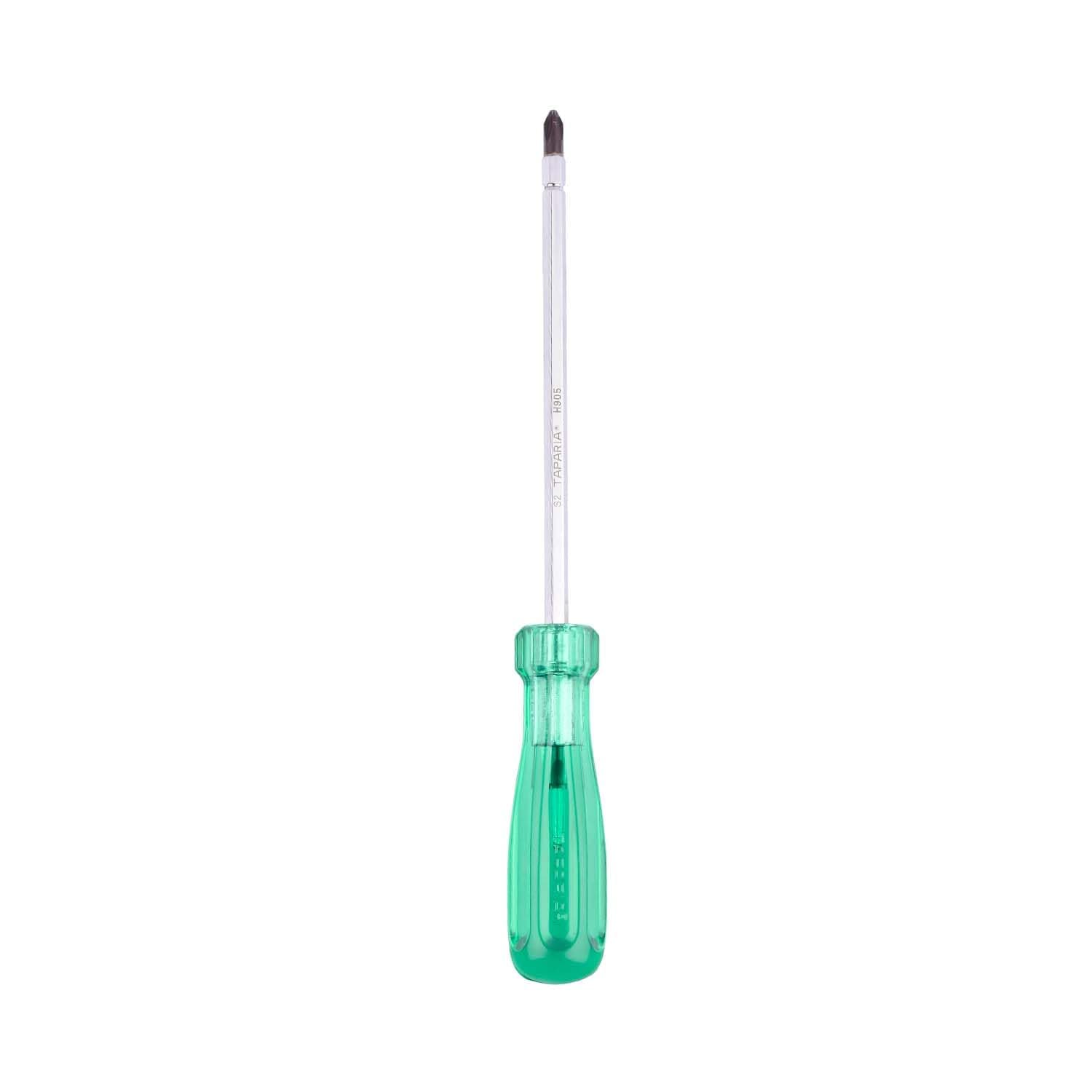 Taparia 6" Hex Shank 2 Way Screwdriver (H 905), 1 Pc,Multicolor