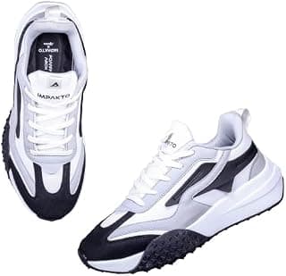 Impakto para X Field Sneaker for Men | Lightweight Causal Shoes | Rubber Outsole for All Terrain | Arch Support Cushioned Insole | Ideal for Running, Golf, Sports & Outdoor Activities