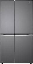 LG 650 L, 3 Star, Smart Inverter Compressor, Convertible With Door Cooling+, Frost Free Double Door Side by Side Refrigerator (GL-B257HDS3, Dazzle Steel, Express Freeze)