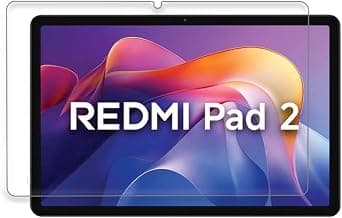 Tough Lee Tempered Glass Screen Guard Protector for Redmi Pad 2 11 Inch (Anti Scratch, FingerPrint, SmudgeProof) (with Easy Installation Kit) (Pack of 1)