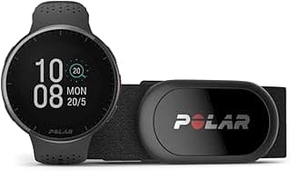Polar Vantage V3, Sport Watch with GPS, Heart Rate Monitor, and Extended Battery Life, Smart Watch for Men and Women, Offline Maps, Running, Triathlon Watch, Black