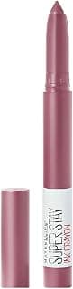 Maybelline New York Matte Ink Crayon Lipstick - 25 Stay Exceptional, Matte Finish, Intense Colour, Long-lasting Up To 8 Hours. Maybelline New York Matte Ink Crayon Lipstick is Smudge Resistant | 1.2g