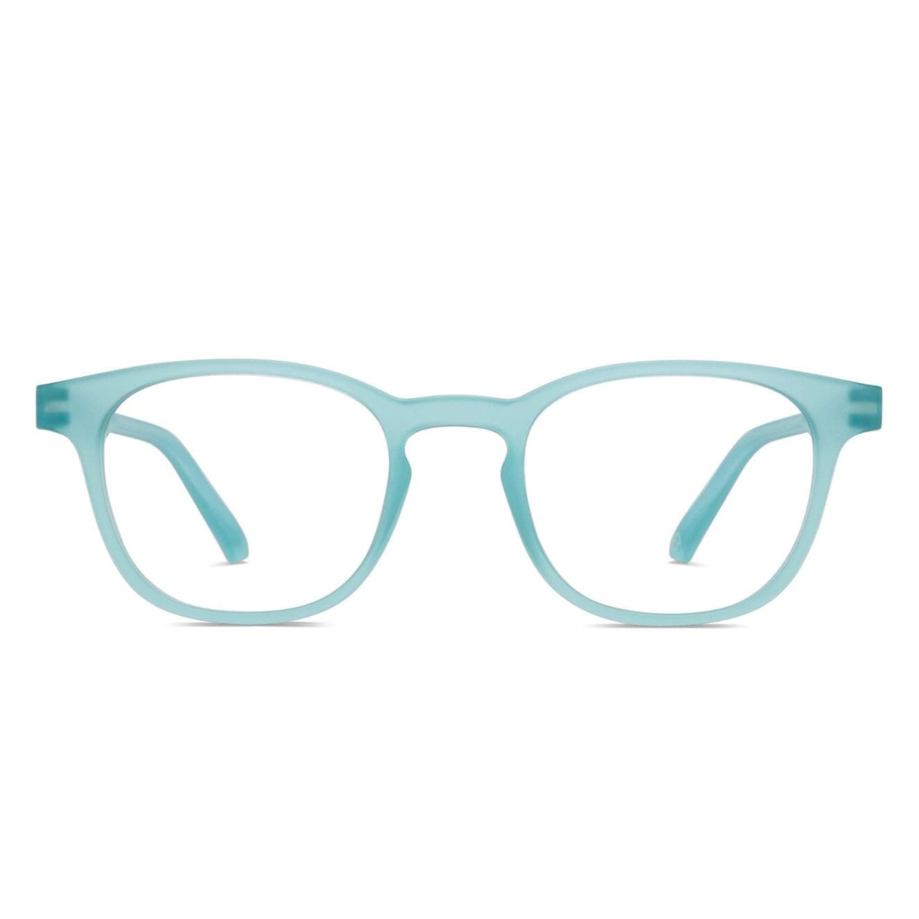 HUSTLR Lenskart | Zero Power Bluecut & Antiglare Computer Eyeglasses | Full Rim Square Shape | As Seen On Shark Tank | For Men & Women | Medium | LB E14058-W