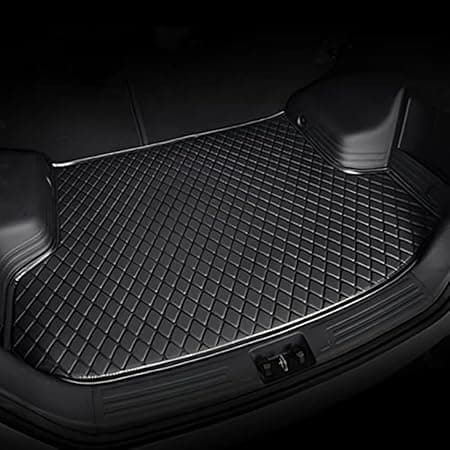 Boot Mat for BMW 5 Series 530 LI | Black and Black Thread | 7-Layer Faux Leather Boot Mat | Waterproof & Anti-Slip Dicky Mat | Boot Floor Only | All-Weather