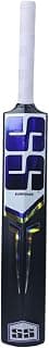 SS Plastic Cricket Bat Size 3 (Black, 350 gm) | Lightweight Plastic Cricket Bat for Kids | Durable Bat for Tennis Ball, Garden & Backyard Cricket