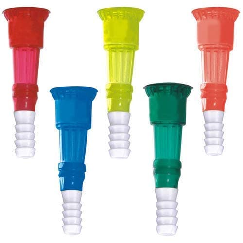 Filox 1/2 Inch Garden Hose Quick Connector Set of 5 | PVC Water Pipe Joint Fitting for Gardening, Car Wash, Watering Plants, Floor Cleaning, Leakproof Hose Joiner