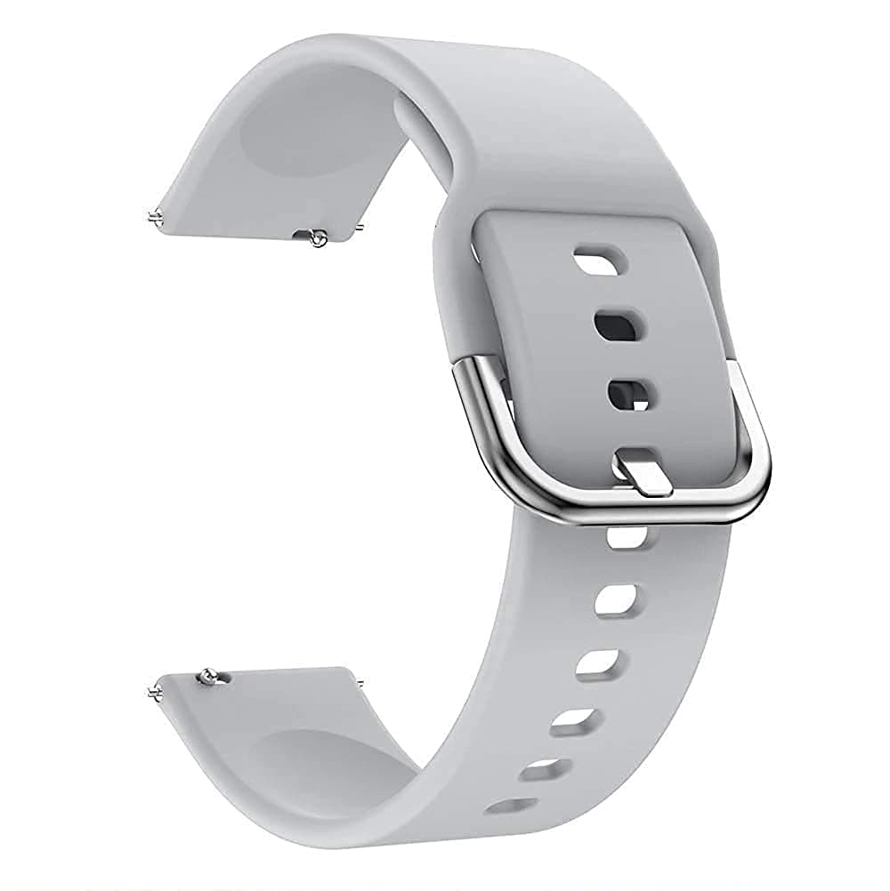 TECHONTO 22MM Watch Band Strap with Stainless Steel Buckle Compatible with ColorFit Ultra/Ultra 2, Amazfit GTR 47mm/ GTR 2E, One Plus(46mm), Galaxy Watch 3 45mm, Realme S/S Pro
