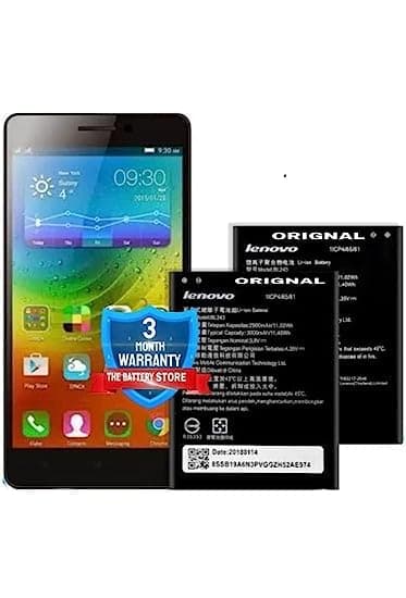 The Battery SYTORE™ Original BL-243 Batt-ery for Lenovo K3 Note K50-T5 A7000 A5500 A5600 A7600 BL-243 Batt-ery with 3 Month Warranty (BL243-3 Months Warranty)