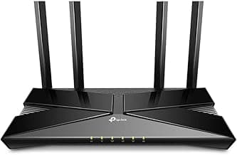 TP-Link WiFi 6 AX1500 Mbps Archer AX10,Smart WiFi,Triple-Core CPU, Gigabit, Dual-Band OFDMA, MU-MIMO, Compatible with Alexa, Wireless Router,Black