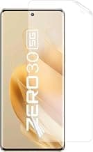 Casodon Matte Finish Screen Protector for Infinix Zero 30 5G,[Not Glass] Edge to Edge Self Healing Unbreakable Membrane Anti-Scratch Film with Easy Installation Kit- Transparent