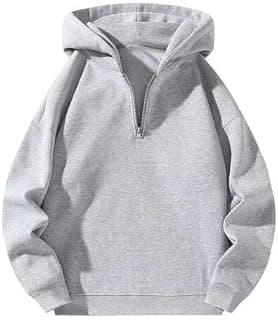 FN3 Half Zipper Solid Hoodie for Men|| Men's Hoodie || Sweatshirt for Men