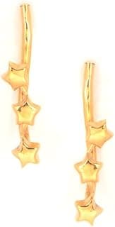 Shaya by CaratLane 925 Silver Starry Night Earrings in Gold Plated Gifts for Womens & Girls