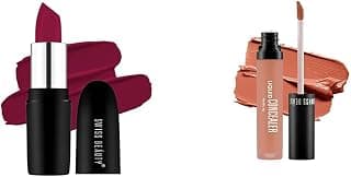 SWISS BEAUTY Pure Matte Creamy Lipstick Shade- Raspberry, 3.8gm| Liquid Light Weight Concealer With Full Coverage |Easily Blendable Concealer For Face Makeup With Matte Finish | Shade- Orange, 6g