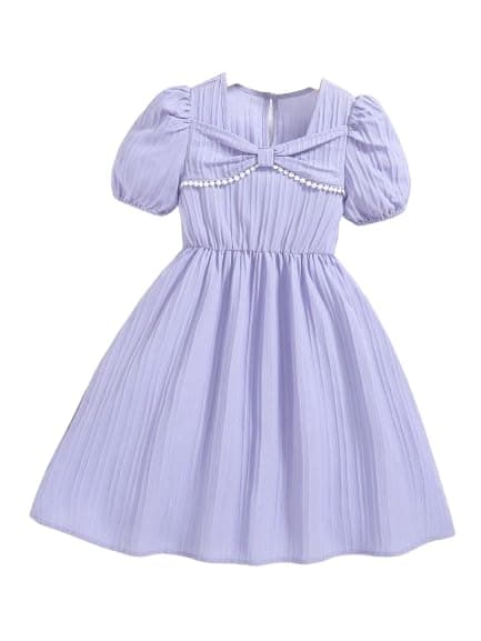 Stylish Cotton Unicorn Frock for Kids Girls 2 to 9 Years Summer Dress for Baby Girls 4-5 Years Beautiful Barbie-Inspired Outfit for Children