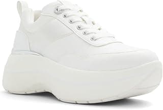 Aldo ETIENE-IN100 Ladies White Wedge Sneakers