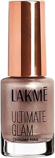 Lakme Chrome Nail Paint, Champagne 6ml