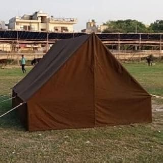 4 Persons Camping Tent Waterproof Spacious Outdoor Tent House for Camping Durable Tent House for Camping, Perfect for Your Next Adventure Brown