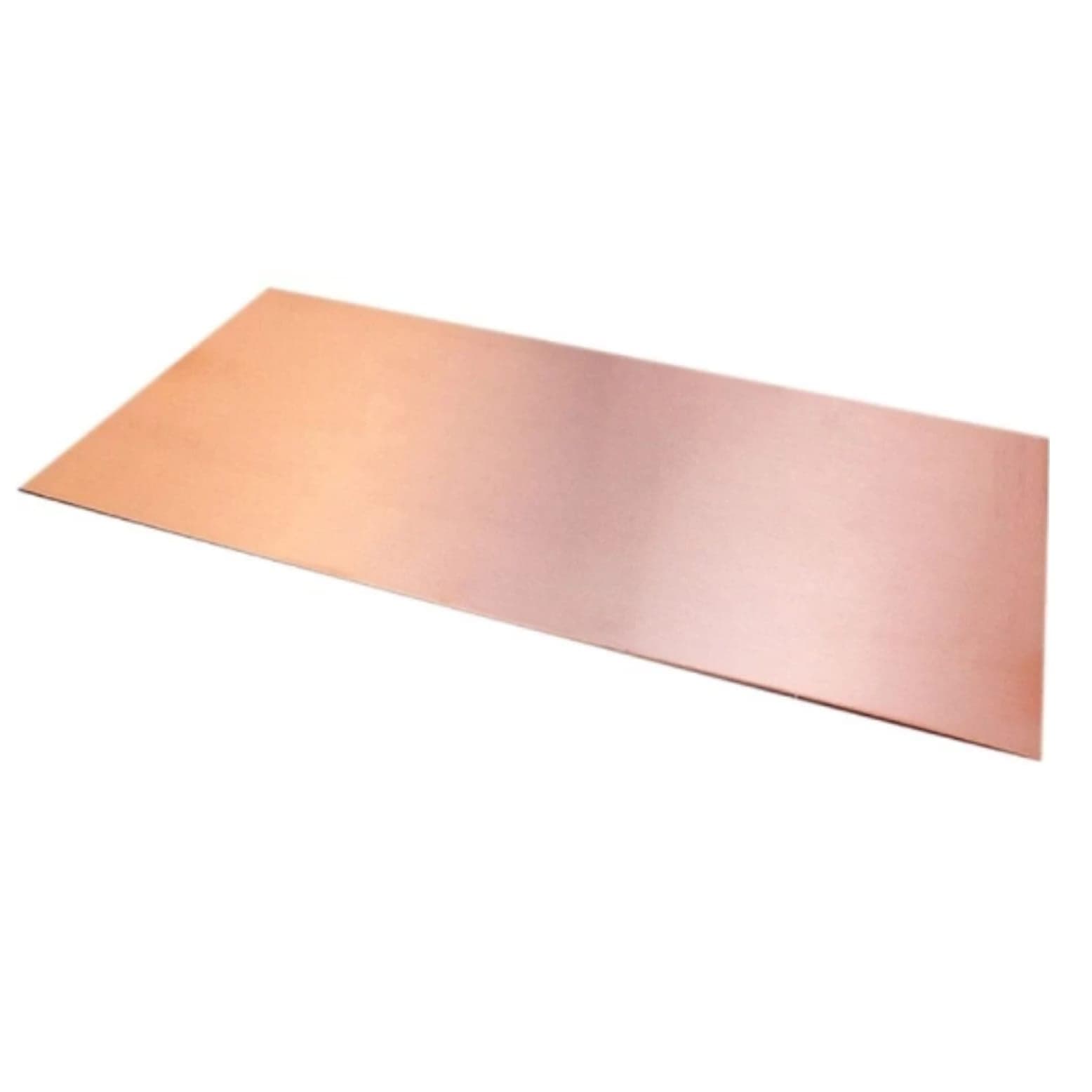 VITSZEE Copper Cu Plate Sheet Metal for DIY Project Multipurpose uses Size (30 cm x 10 cm x 0.05 cm)