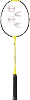 YONEX Carbon Graphite Nanoflare 1000 Play Badminton Racquet (4UG5) - Prestrung, Yellow