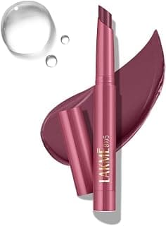 Lakme 9 to 5 Forever Matte Lip Crayon, Burgundy Bloom, 1.1g, for Smooth and Supple Lips, with Vitamin C, Matte Finish, 8 Hr Hydration, Long Lasting all day comfort, Retractable Crayon