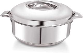 Stainless Steel Casserole Hot Box | Food Grade | Easy to Carry | Easy to Store for Rice, Gravy, Curry| (500ML)