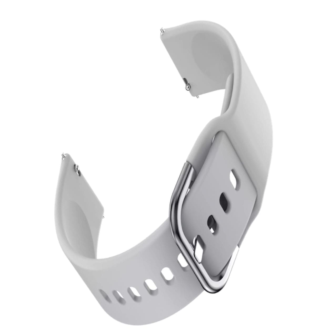 YODI 23mm Soft Silicone Sport Strap Band for Boat Xtend, Fitbit Versa/Versa 2/Versa Lite Smartwatch Only [Not for Any Other Models], (COL-GREY)