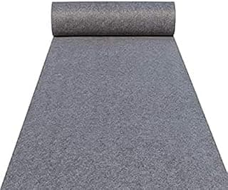 Multi-Purpose Event Runner|Premium Floor Covering Mat for Wedding, Exhibition, Stage Party, Award Function & Home Décor (Lite Grey, 4 x 15 Feet)