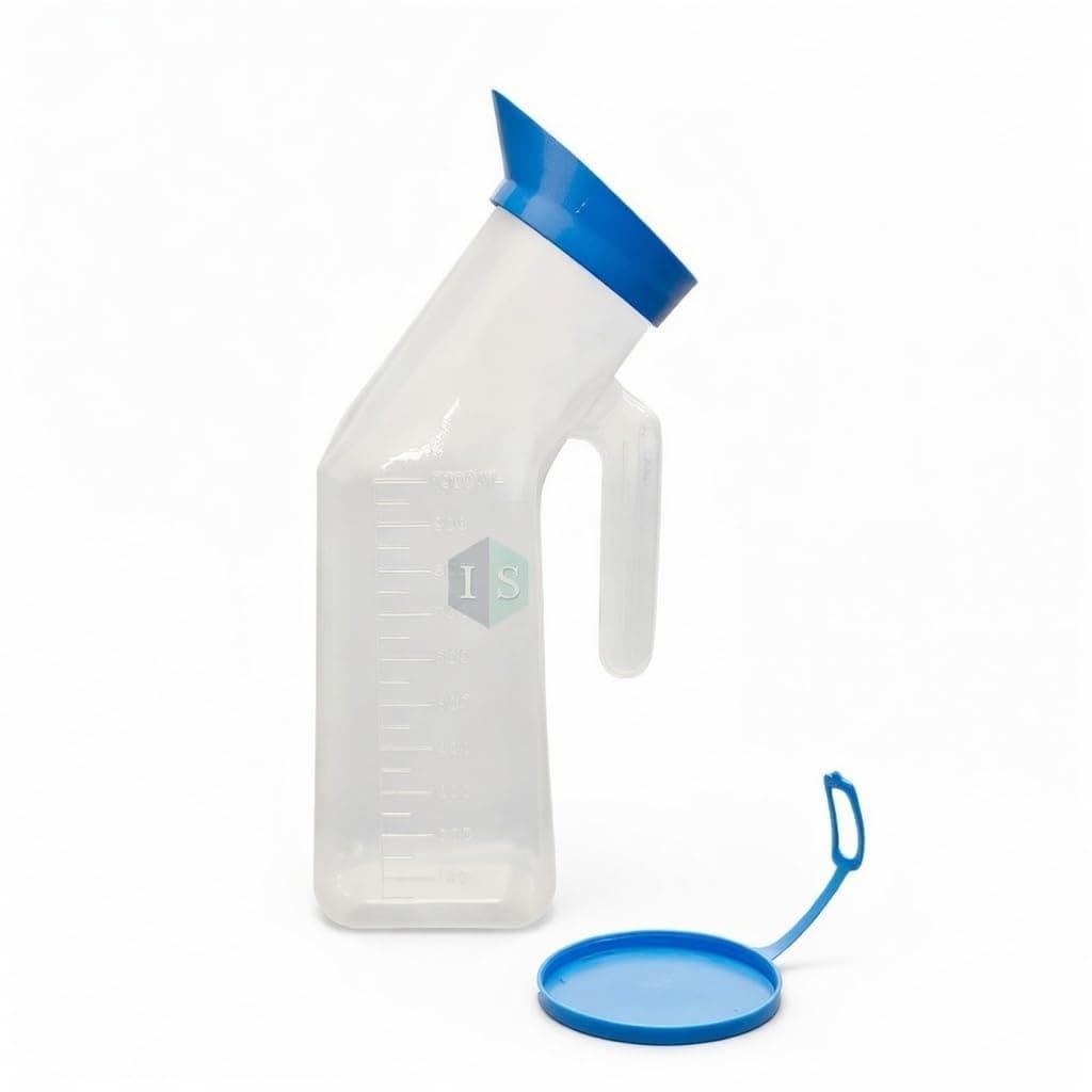 IS IndoSurgicals Unisex Polypropylene Autoclavable Urinal (1000 Ml)