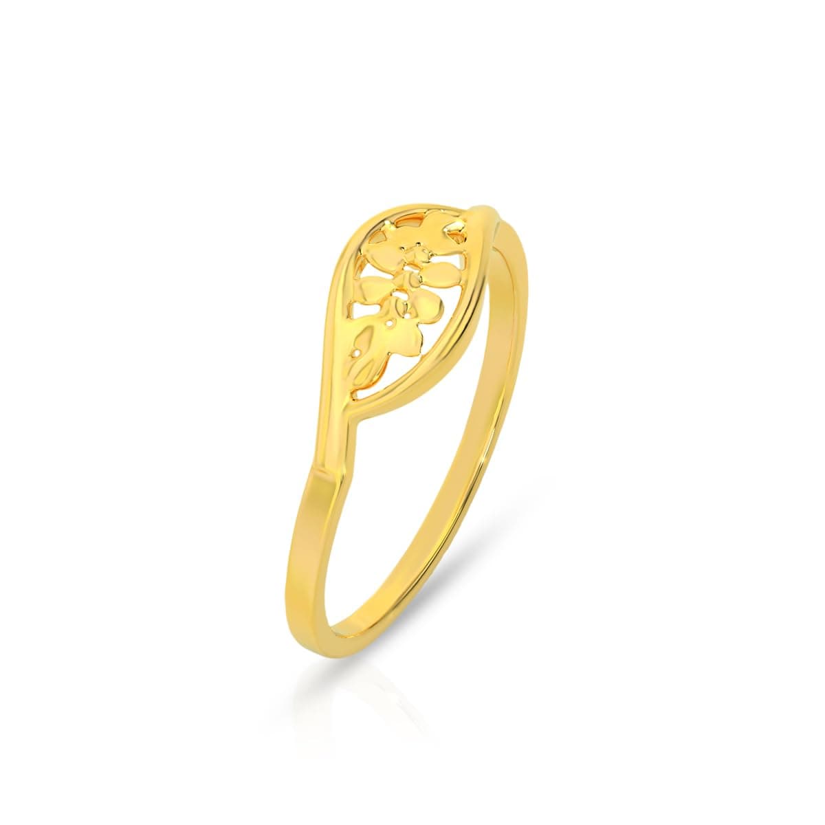 WHP Jewellers Luminous 22KT Gold Ring for Women - Stylish Womens Gold Ring - Womens Fashionable Jewellery for Great Gifting