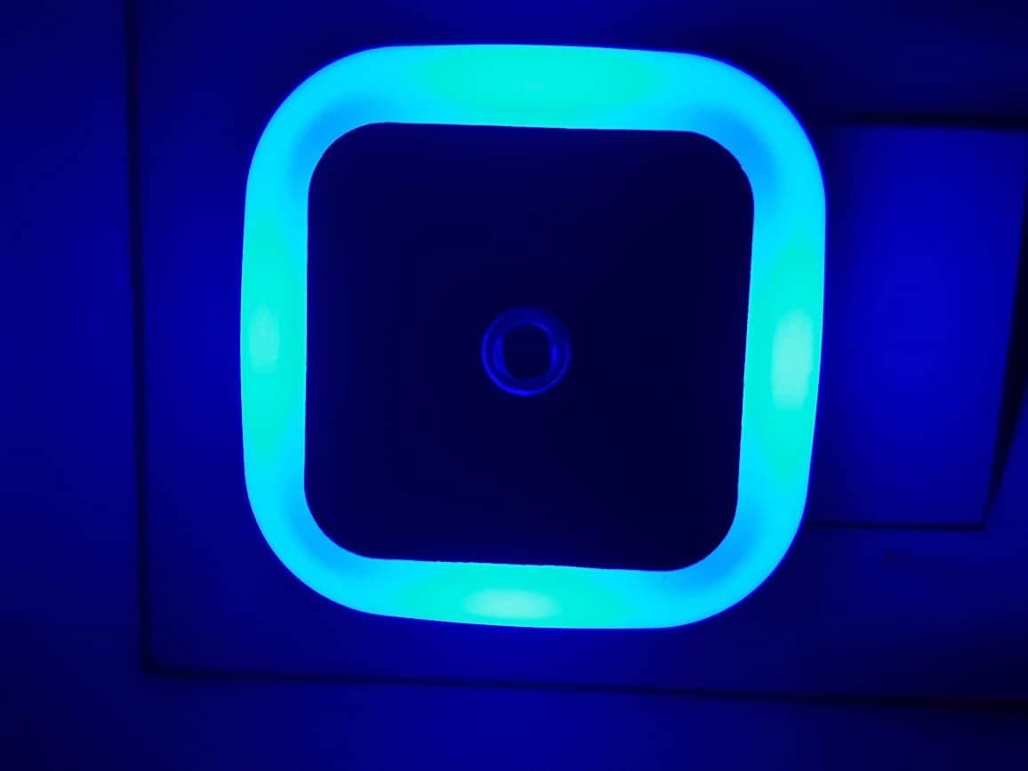 SONORO KATE Sensor Light for Home Indoor – Smart Motion Sensor LED Night Lamp, 0.5W Energy-Saving Bedside & Bedroom Light (Blue) (2)