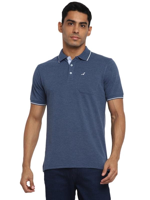 AMERICAN CREW Polo Collar T-Shirt for Men with Pocket