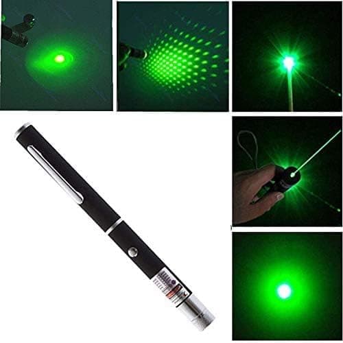 DZOPE Ultra Powerful Green Laser Pointer Pen, 1000 FT Range with Adjustable Cap for Presentation, Long Range Laser Beam with Extra Disco Light Effect, Ideal for Project Design and Professional Use_