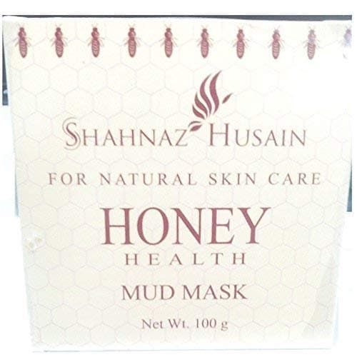 Shahnaz Husain Honey Health Ayurvedic Mud Mask, Gold, 100g