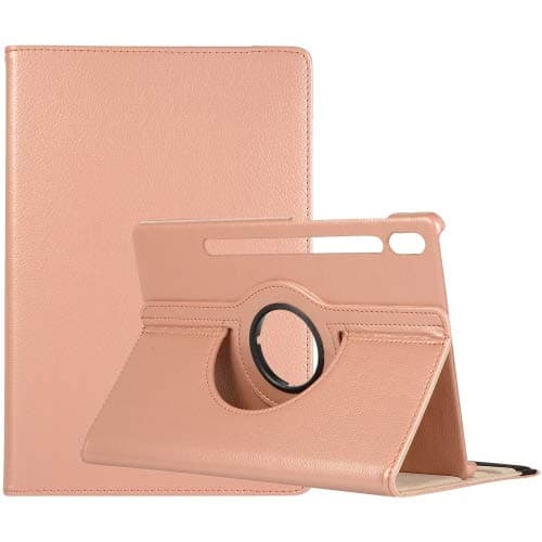 SwooK Case Cover for Samsung Galaxy Tab S8/S7 11" inch SM-X700/X706/T870/T875 Rotating Flip Cover Case,Support S Pen Magnetic Attachment