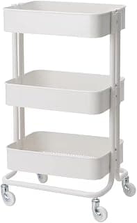 Flaming® IKEEAAA Raskog Utility cart 13 3/4x17 3/4x30 3/4 203.829.32 (White)