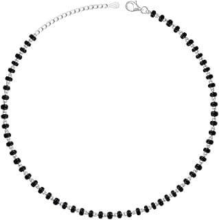 GIVA 925 Silver Swaying Shadows Anklet | Gifts for Women and Girls | With Certificate of Authenticity and 925 Stamp|6 Months Warranty*