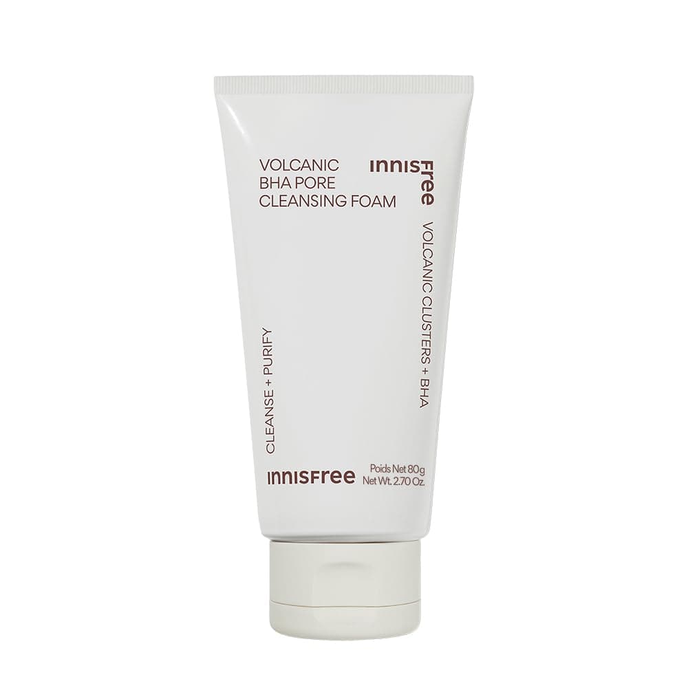 Innisfree Volcanic Clusters BHA Foaming Daily Cleanser For Excess Oil, Clogged Pores, Oily Skin