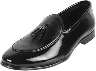 Metro Men Leather Formal Slip-On Loafer Shoes