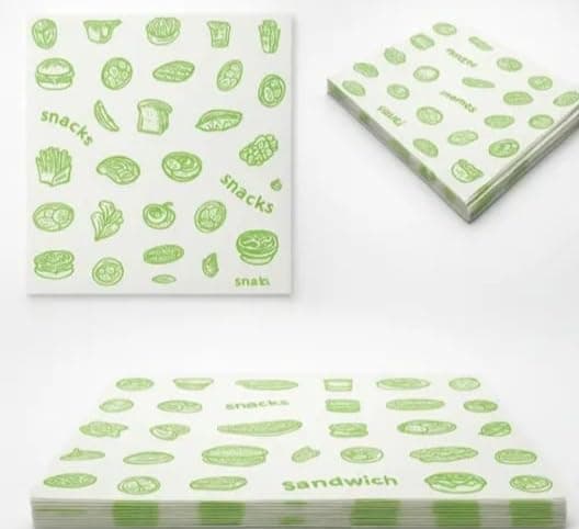 100 Butter Paper Sheets, Food Grade Parchment Paper for Packing and Wrapping Lunch,Snacks,Fries,Sandwich etc,10×11inch