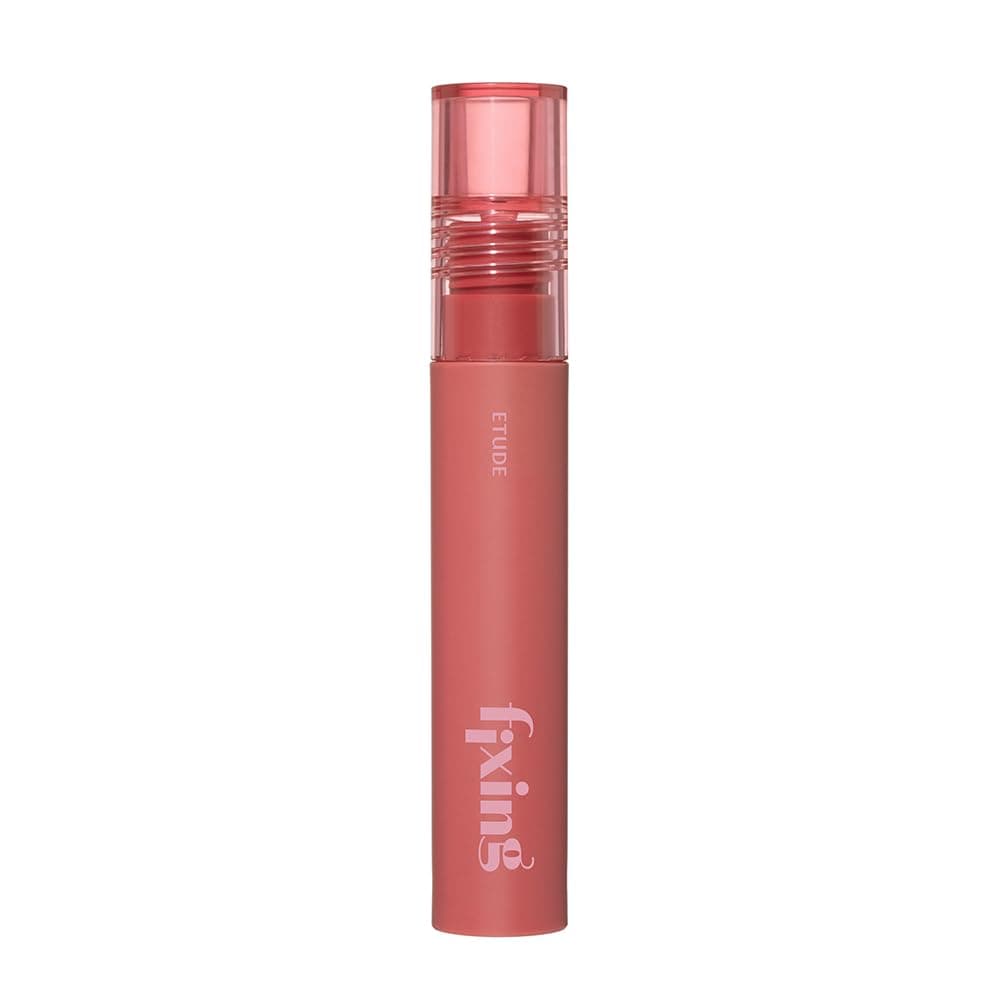 ETUDE Fixing Tint| Long Lasting Liquid Lipstick |Waterproof, Smudgeproof, Lightweight Matte Finish Lip Stain| Full Coverage|Korean Makeup| Shade 01 Analog Rose-4g