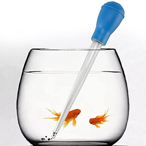 COLOURFUL - Manual Fish Tank Water Changer Aquarium Dropper | Aquarium Clean Pipette Dropper | Fish Tank Cleaning Waste Remover | Aquarium Gravel Cleaning Straw Aquarium Tool, 50ML