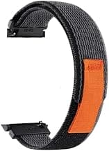 Meyaar Trail Loop Compatible with Fitbit Versa 2 Bands/Versa/Versa Lite/Versa SE/boAt Xtend Smartwatch Nylon Band with a Convenient Pull Tab