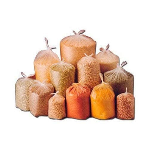 Myy Brand Plastic Polythene Packaging Cover Bag for Grocery Vegetables, Fruits, Toys and Stationary Multi-Purpose Transparent Pack of 100 Cover (for Packing up to 500 Grams)