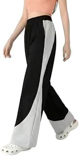 Imsa Moda Plain Women's Loose Fit Trouser– Polycotton Joggers with Elastic Waistband & Side Pockets | Lower Comfortable for Gym, Running & Casual Wear